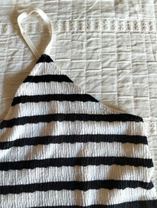 Camiseta de tirantes a rayas