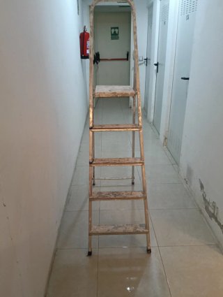 Escalera aluminio ligera