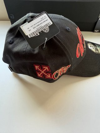 Gorra New Era x Off-White x AC Milan Negra