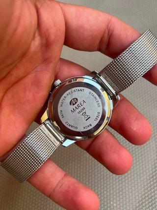 Reloj Marea Mujer Acero Malla Milanesa