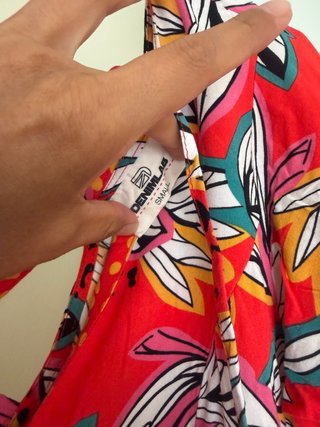 Mono corto estampado espalda cruzada DENIMLAB