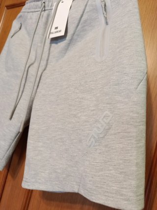Pull&Bear Pantalón Corto Gris Talla S