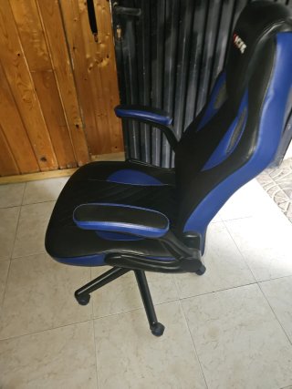 Silla Gaming Racing Negra y Azul