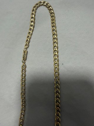 Cadena Cubana Oro 18k 5mm