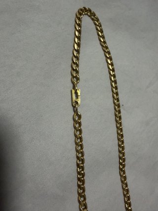 Cadena Cubana Oro 18k 5mm