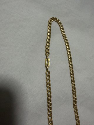 Cadena Cubana Oro 18k 5mm