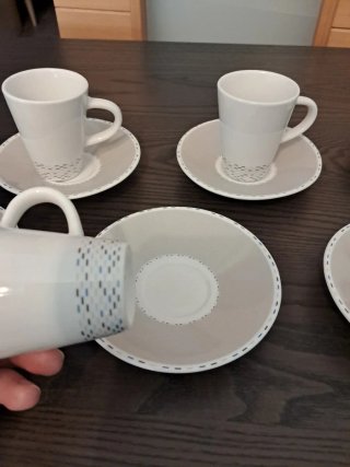 6 Tazas de café Roberto Torreta