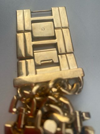 Reloj Guess Dorado Cadena Multicolor