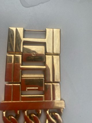 Reloj Guess Dorado Cadena Multicolor