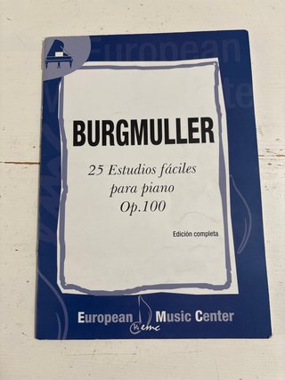 Burgmüller 25 Estudios Op.100 Piano