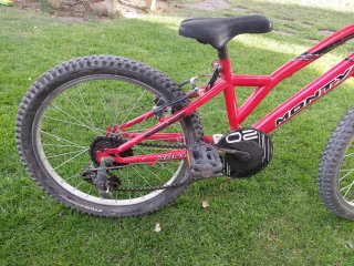 Bicicleta Monty 20 Roja