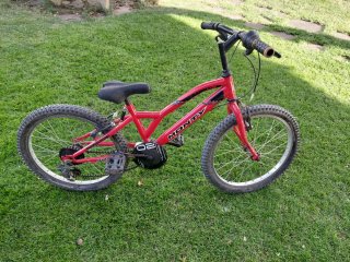 Bicicleta Monty 20 Roja
