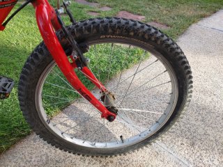 Bicicleta Monty 20 Roja