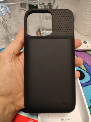 Funda Batería iPhone 13 Pro Max 8600mAh Negra
