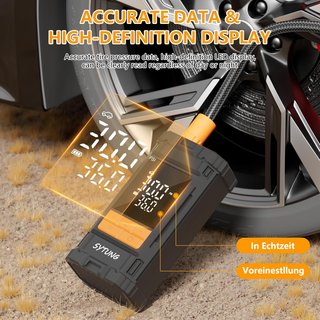 COMPRESOR AIRE BATERÍA 150PSI PORTATIL (NUEVO)