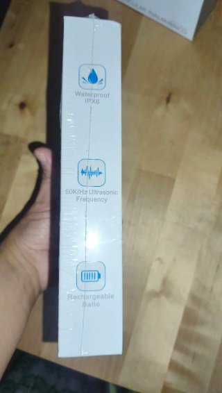 Limpiador dental ultrasónico portátil precintado