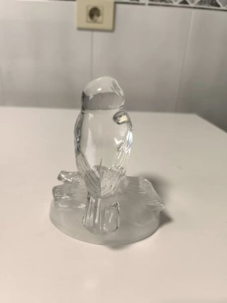 Figura búho de cristal