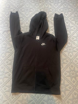 Chaqueta Nike Negra con Cremallera