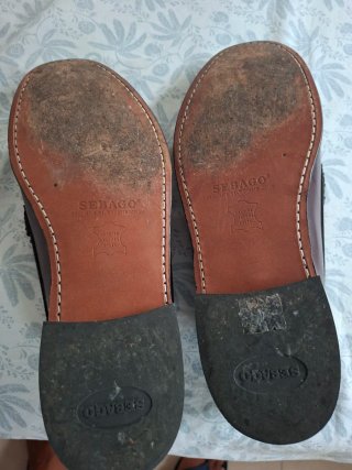 Mocasines Sebago, solo una puesta en una boda, ver
