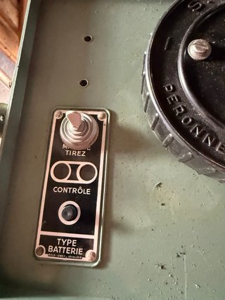 Antiguo Pastor Eléctrico de Batería VANNIER