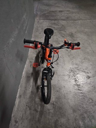 Bicicleta infantil B'TWIN naranja