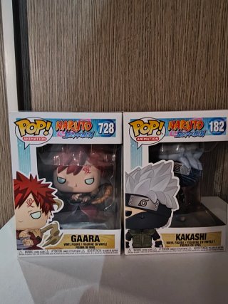 Funko Pop Naruto Shippuden Kakashi e Gaara