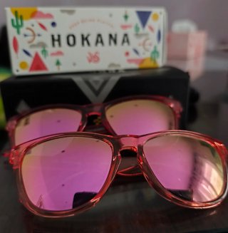 2 Gafas de sol HOKANA polarizadas: adulto e infant