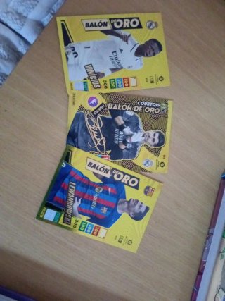 Cromos Balón de Oro Adrenalyn