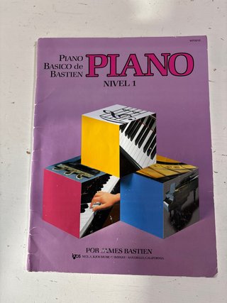 Libro de Piano Nivel 1