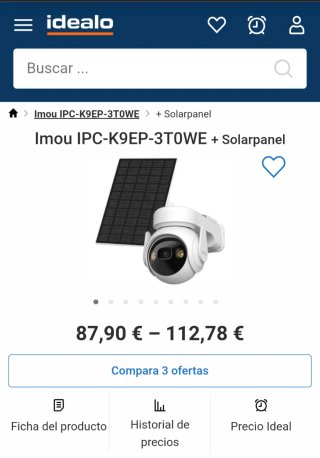 Cámara Vigilancia Imou IPC-K9EP