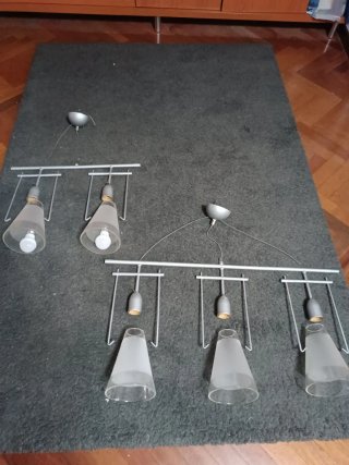 Lámpara de techo moderna salón