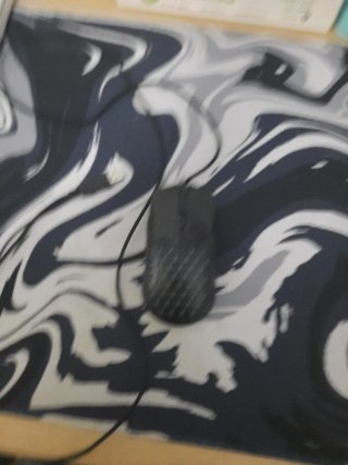 Ratón Gamer Negro y Gris