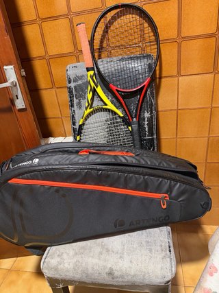 Raqueta Tenis Artengo TR990 + Babolat Aero G