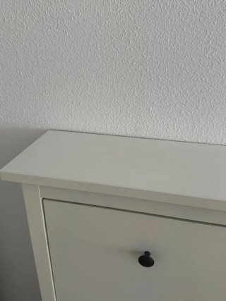 Zapatero blanco 4 compartimentos