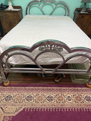 cama antiguas  1.25   1.80 niquelada