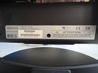 Pantalla de ordenador negra