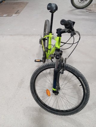 Bicicleta Rockrider Amarilla