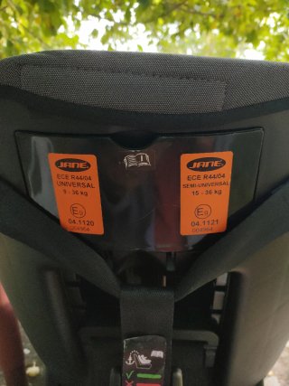 Silla de coche Jane con adaptador de bebé