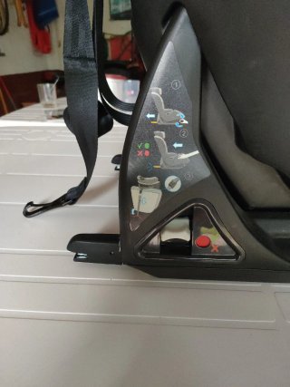 Silla de coche Jane con adaptador de bebé