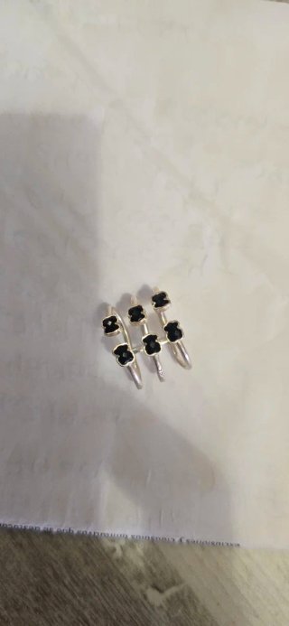 Anillo Tous Original Oso Negro Plata