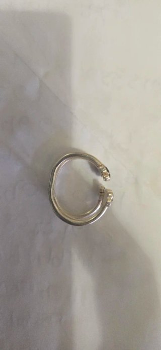 Anillo Tous Original Oso Negro Plata