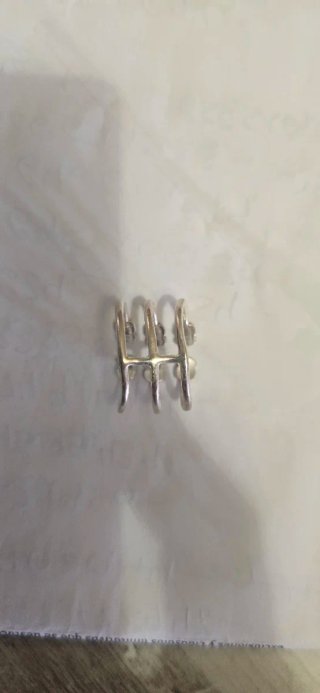 Anillo Tous Original Oso Negro Plata