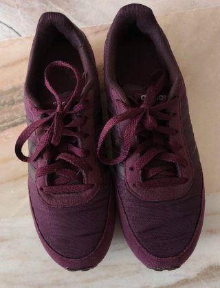 Botines Unisex Adidas Burdeos