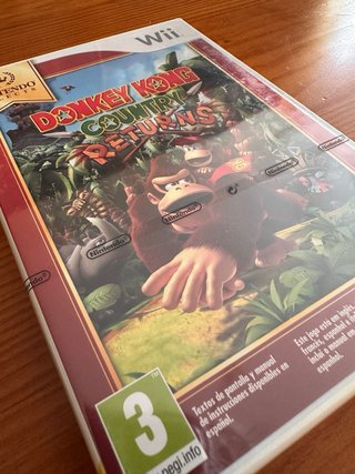 Donkey Kong Country Returns Wii Precintado