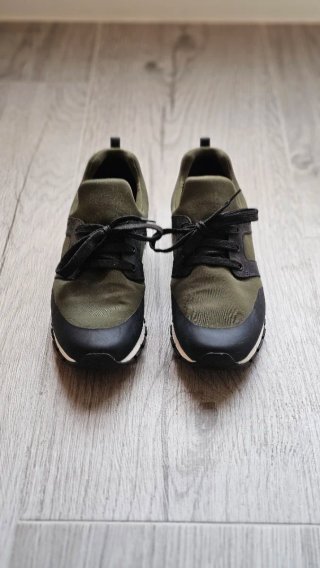 Prada Prax01 Sneakers Verde Oliva Neopreno