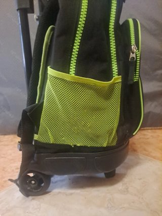 Mochila Escolar Mandalorian con Ruedas Star Wars
