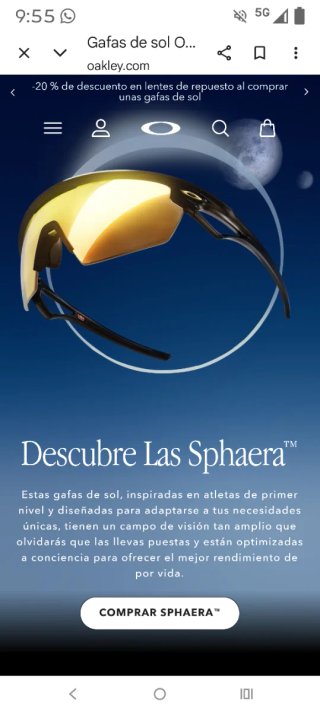Gafas de sol Oakley Sphaera