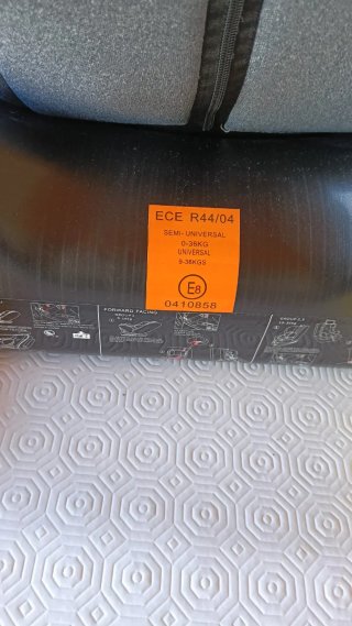 Silla de coche Isofix de 0 a 36Kg