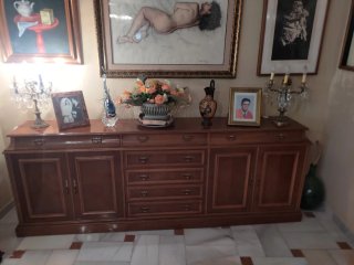 Mueble de salón de madera
