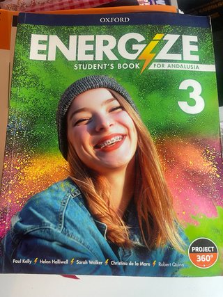 Libro de texto inglés Energize 3